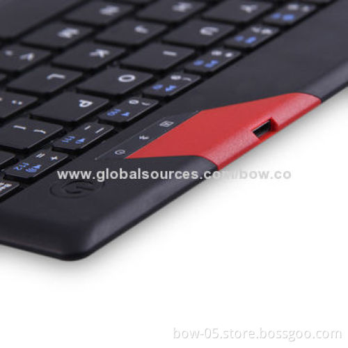 Ultra-thin Wireless Bluetooth Keyboard for iPad Air and Google's Android/Microsoft's Windows Tablets
